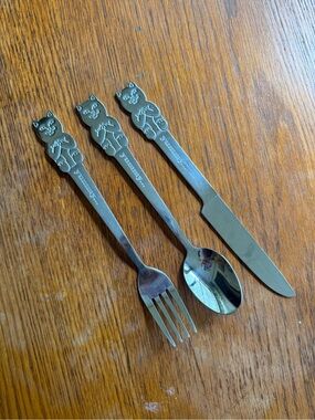Lord Nermal 3 Piece Cutlery Set